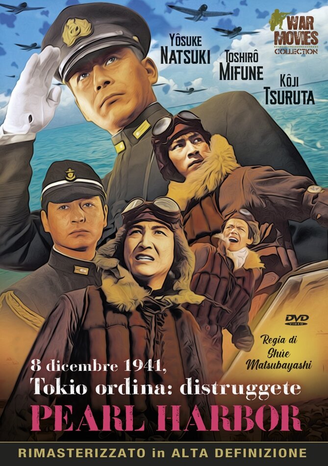 8 dicembre 1941, Tokio ordina: distruggete Pearl Harbor (1960) War Movies Collection, Versione Rimasterizzata