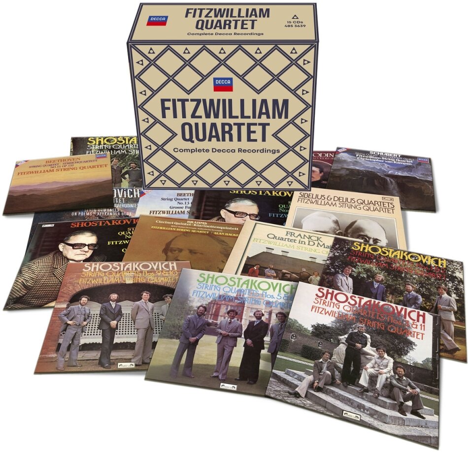 Fitzwilliam Quartet - Complete Decca Recordings 15 CD