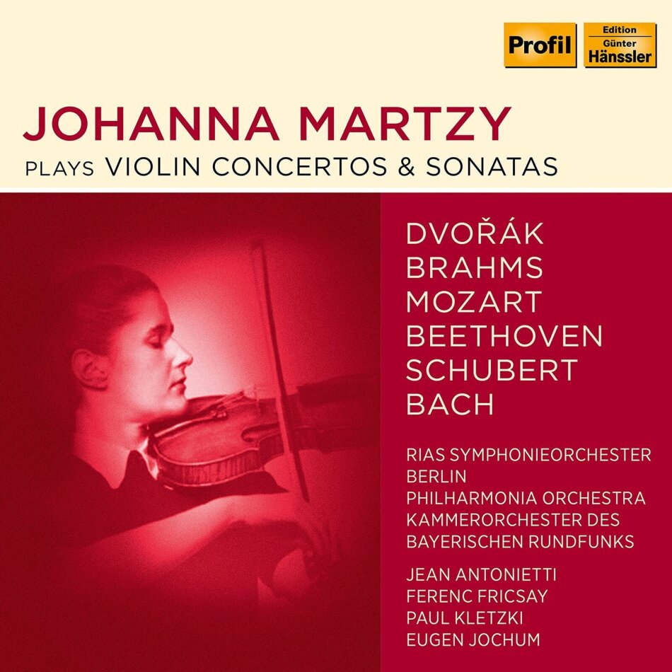 Philharmonia Orchestra, Ludwig van Beethoven (1770-1827) & Johanna Martzy - Violin Concertos & Sonatas 6 CDs