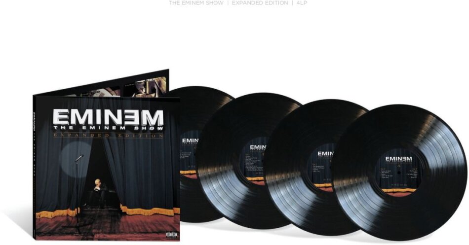 Eminem - Eminem Show 2023 Reissue, Édition 20ème Anniversaire, Édition Deluxe, 4 LP