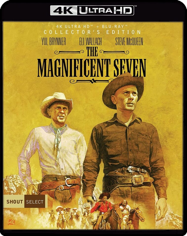 The Magnificent Seven (1960) Édition Collector, 4K Ultra HD + Blu-ray