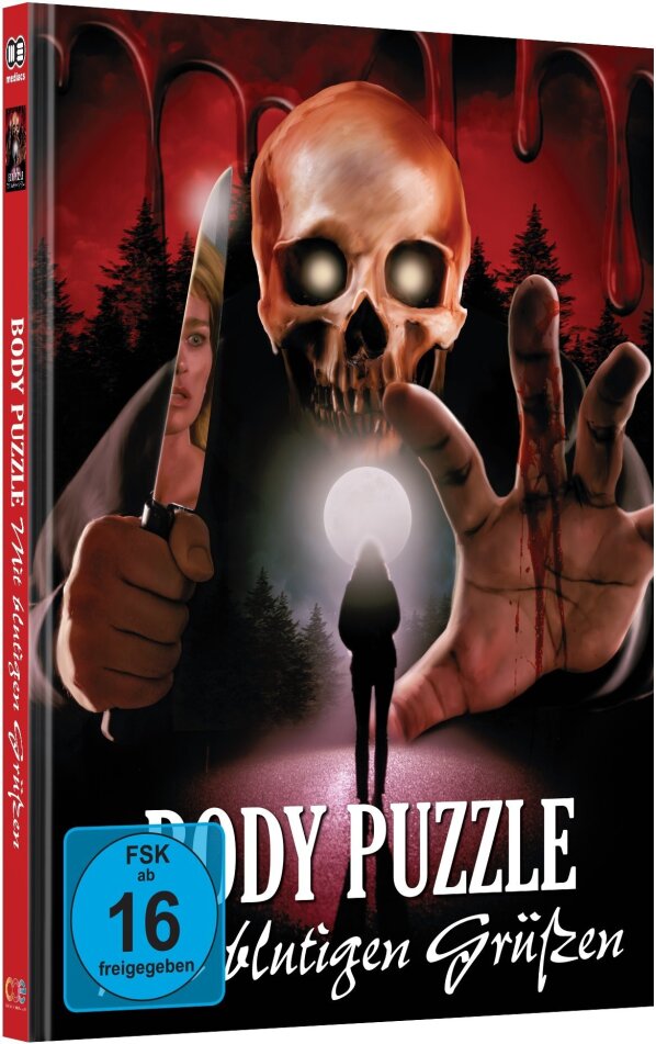 Body Puzzle - Mit blutigen Grüssen (1992) Cover B, Édition Limitée, Mediabook, Blu-ray + DVD