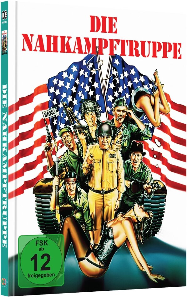 Die Nahkampftruppe (1982) Cover B, Édition Limitée, Mediabook, Blu-ray + DVD