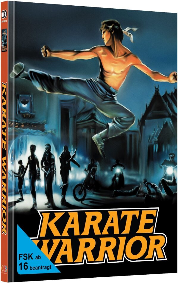 Karate Warrior (1987) Cover B, Limited Edition, Mediabook, Blu-ray + DVD