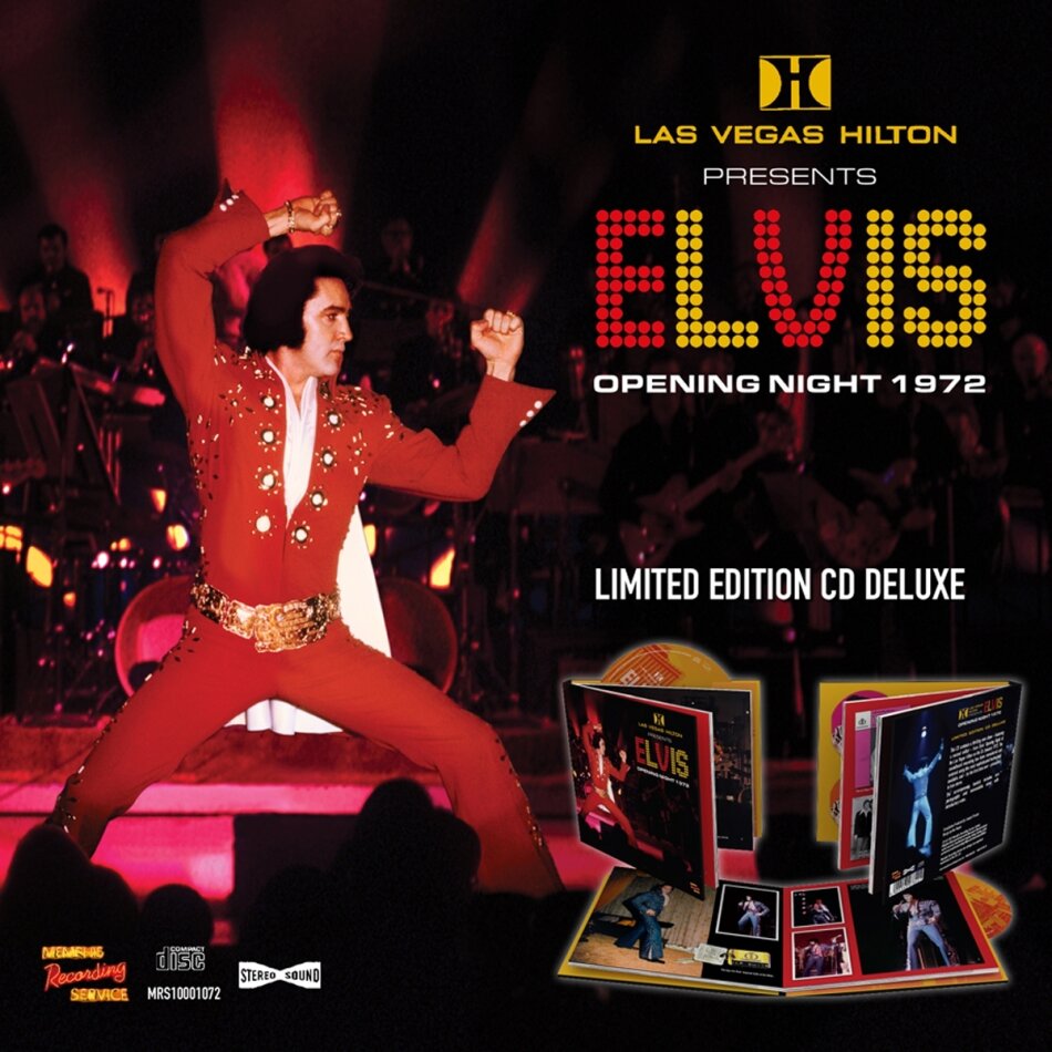 Elvis Presley - Las Vegas Hilton Presents Elvis - Opening Night 1972 Deluxe Edition, Limited Edition
