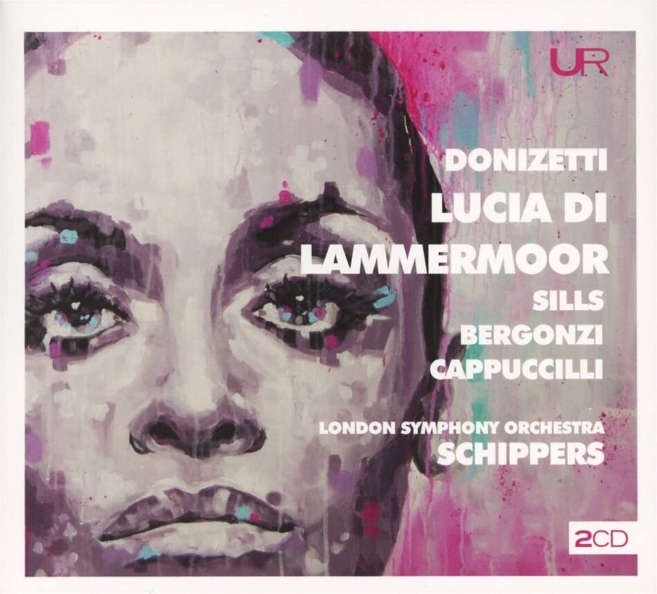 London Symphony Orchestra, Gaetano Donizetti (1797-1848), Thomas Schippers, Beverly Sills & Piero Cappuccilli - Lucia Di Lammermoor - London 1970 2 CD