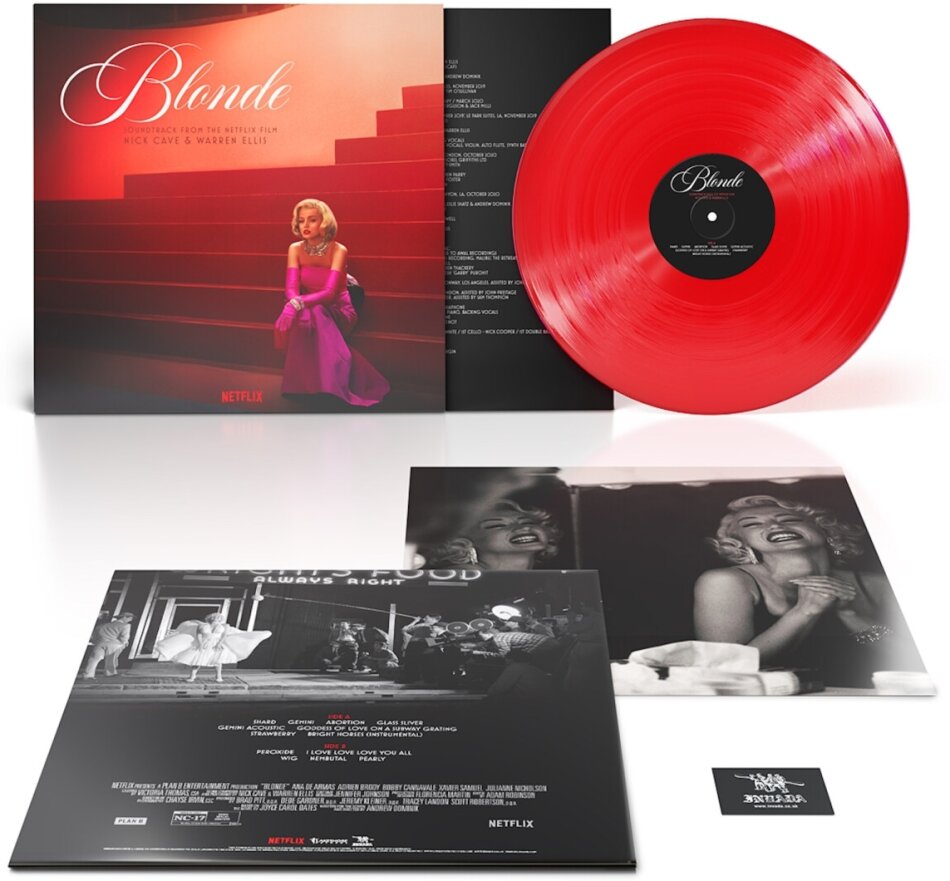 Nick Cave & Warren Ellis - Blonde (Soundtrack From The Netflix Film) - OST Red Vinyl, LP