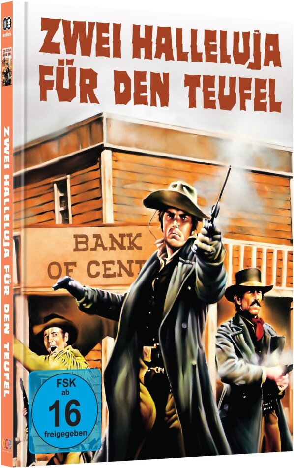 Zwei Halleluja für den Teufel (1971) Cover A, Limited Edition, Mediabook, Blu-ray + DVD