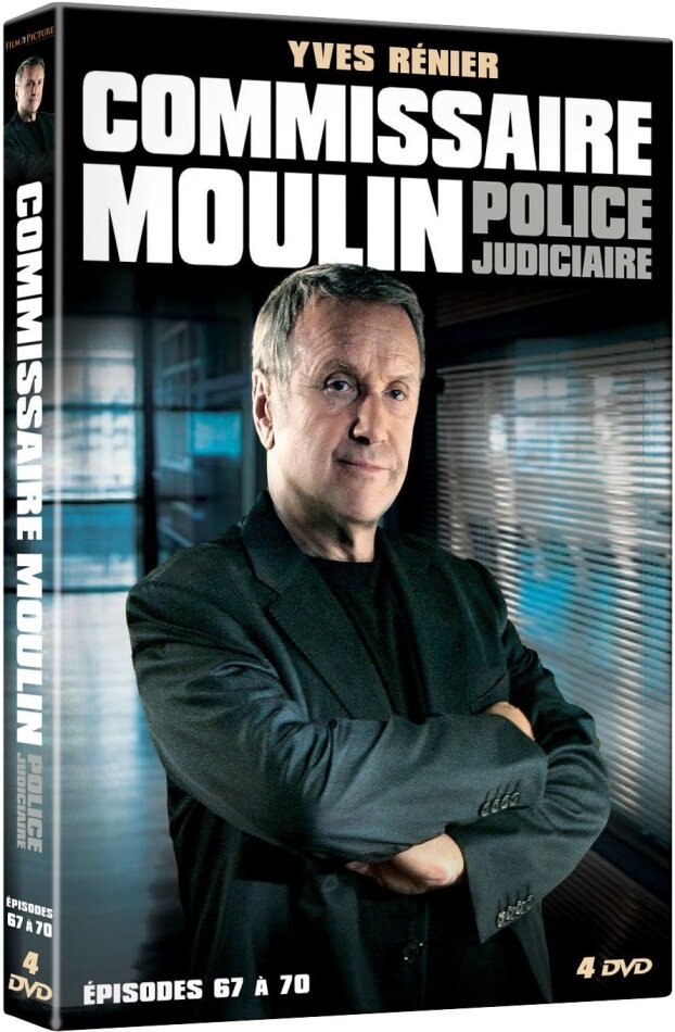 Commissaire Moulin - Police judiciaire - Épisodes 67 à 70 4 DVD