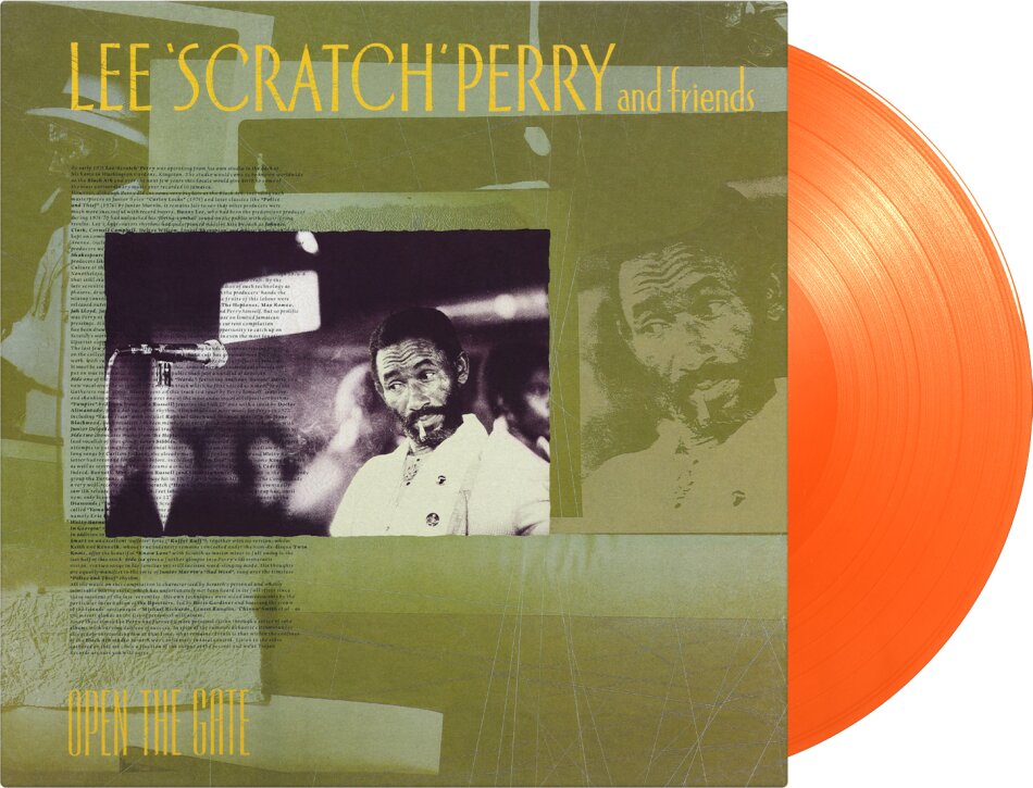 Lee Perry - Open The Gate 2023 Reissue, Music On Vinyl, limited to 2500 Copies, Orange Vinyl, 3 LPs