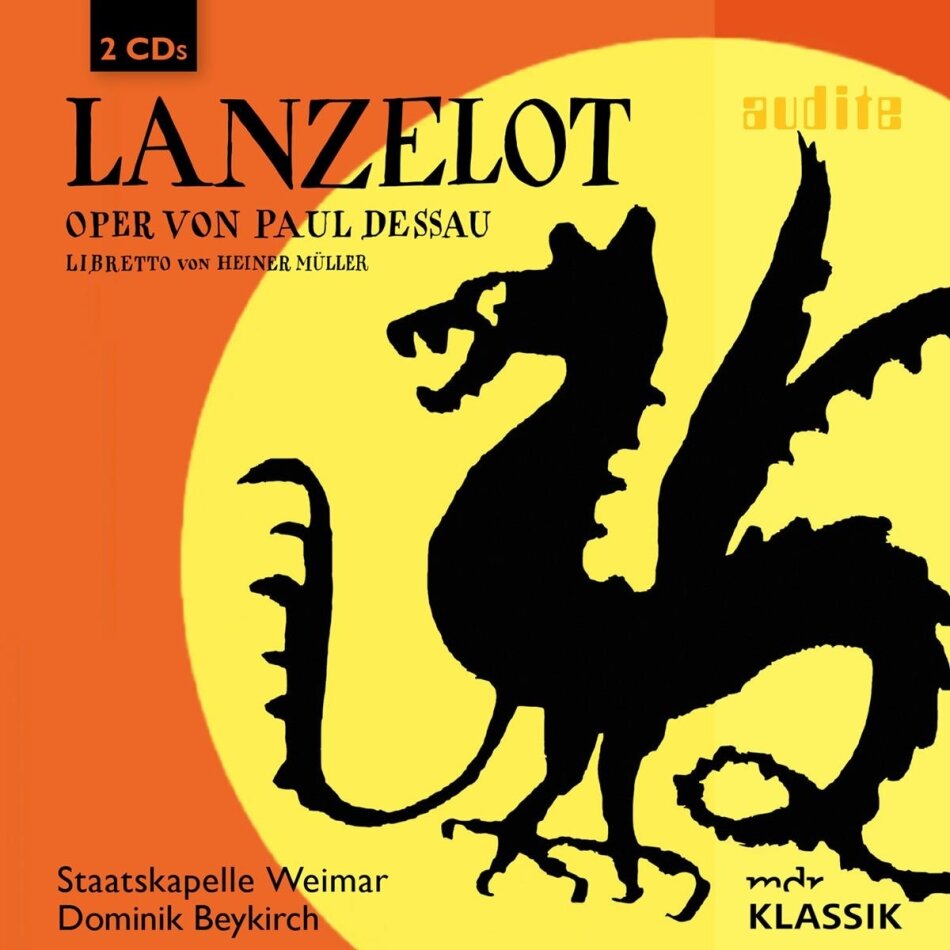 Paul Dessau (1894-1979), Peter Konwitschny, Emily Hindrichs, Máté Sólyom-Nagy, Oleksandr Pushniak, … - Lanzelot 2 CDs