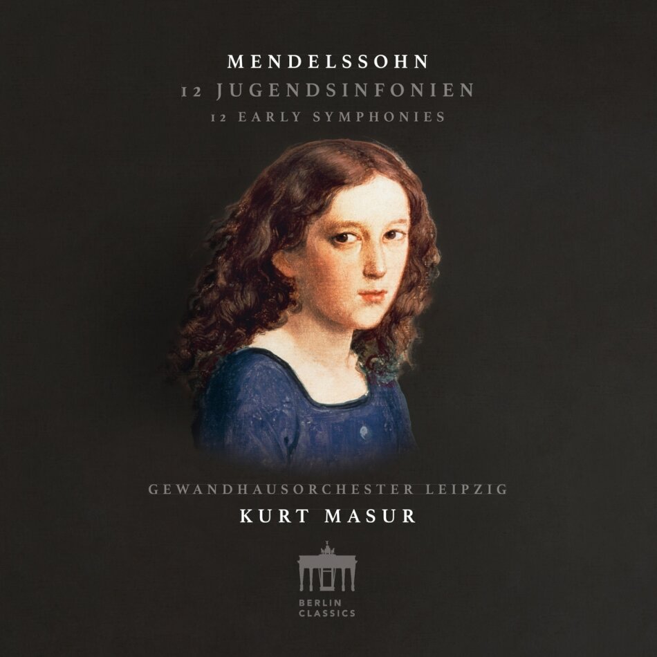 Felix Mendelssohn-Bartholdy (1809-1847), Kurt Masur & Gewandhausorchester Leipzig - 12 Jugendssinfonien - 12 Early Symphonies 4 CDs