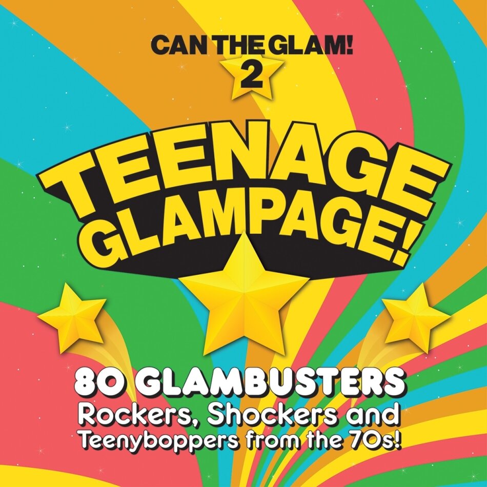Teenage Glampage - Can The Glam 2 4 CDs
