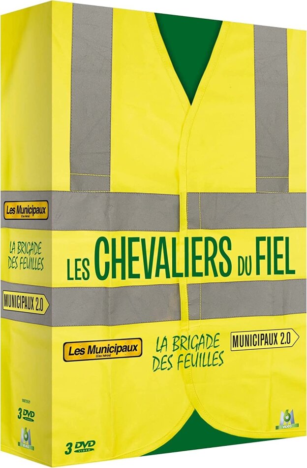 Les Chevaliers du Fiel - Les Municipaux / La brigade des feuilles / Municipaux 2.0 3 DVDs