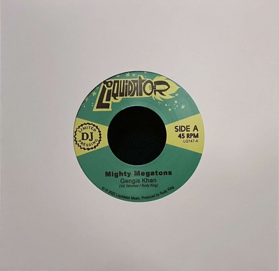 Mighty Megatons - Gengis Khan / Never Too Old 7" Single