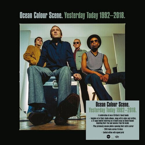 Ocean Colour Scene - Yesterday Today 1992-2018 With Signed Print, Demon/Edsel, Édition Limitée, 15 CD