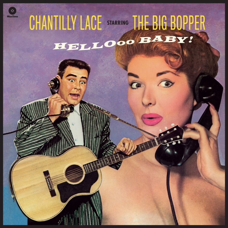 Big Bopper - Chantilly Lace Starring The Big Bopper 2023 Reissue, Wax Time, Limited Edition, LP
