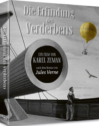 Die Erfindung des Verderbens (1958) (Digipack, Cover B, Limited Edition, Restaurierte Fassung, Blu-ray + DVD + CD)