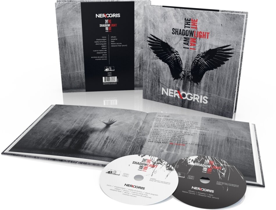 Nerogris - I Am The Shadow - I Am The Light Buch Edition, CD + Book
