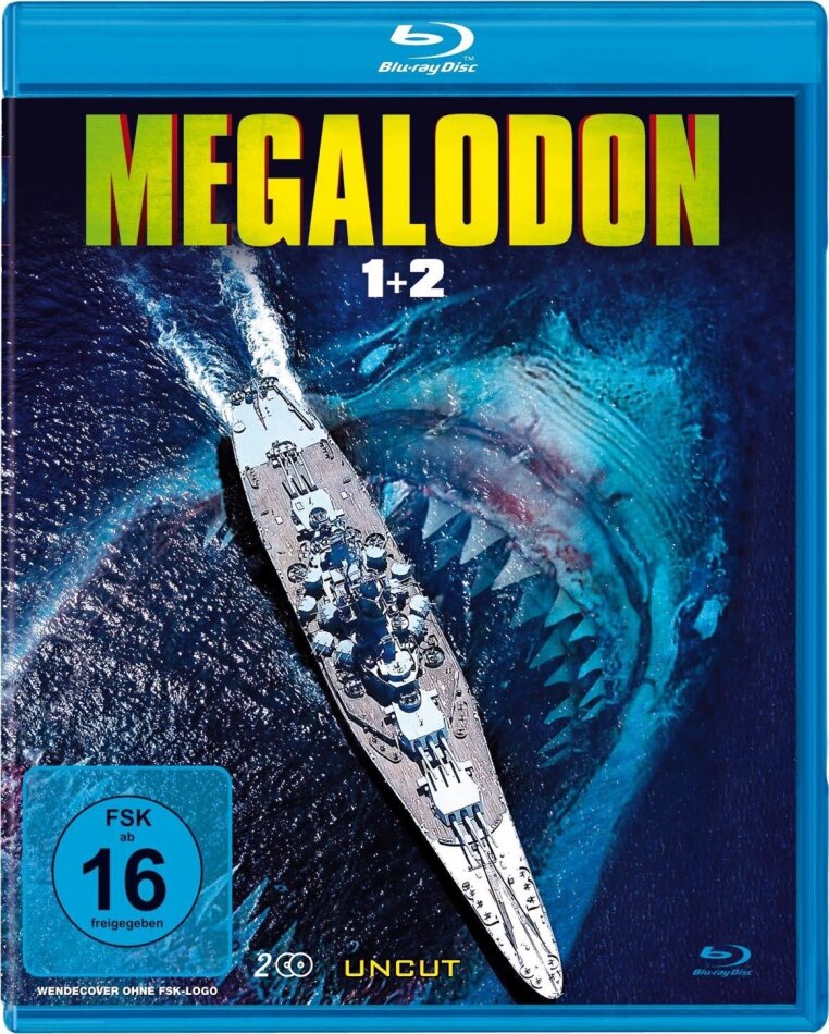 Megalodon 1 + 2 Édition Spéciale, Uncut, 2 Blu-ray