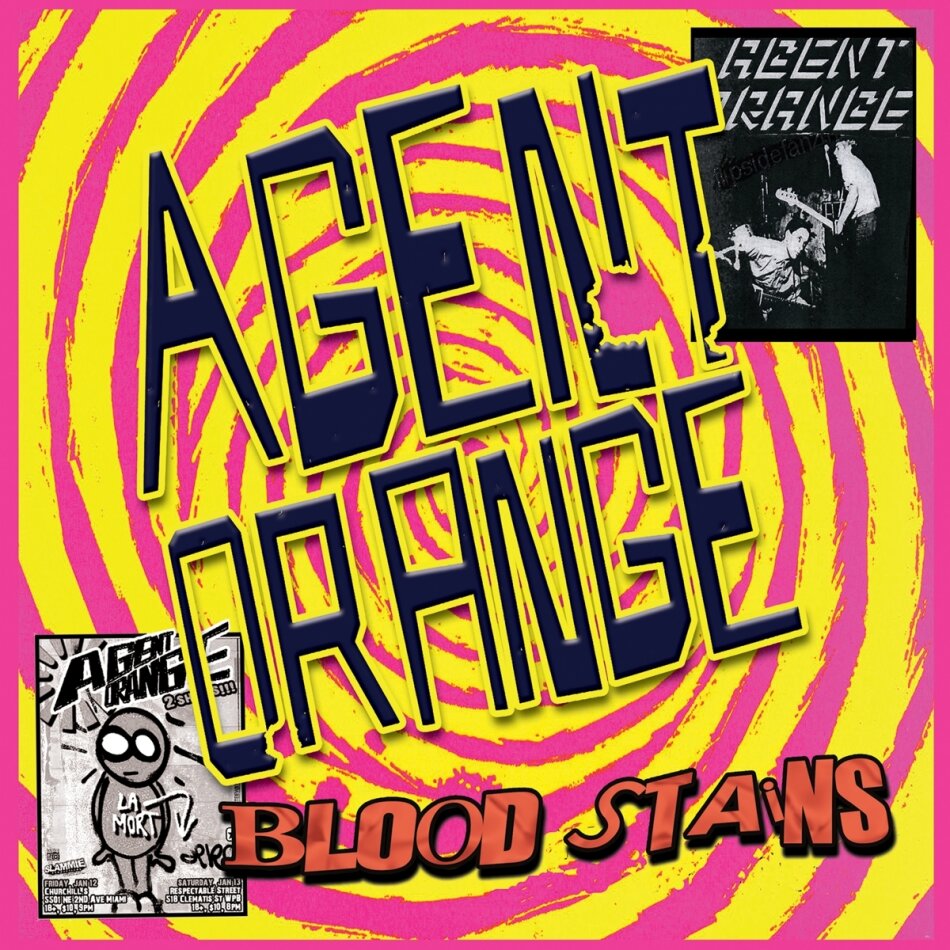 Agent Orange - Blood Stains Cleopatra, Orange Vinyl, 7" Single