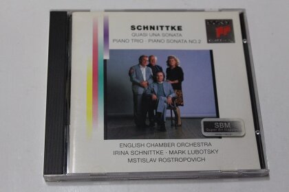 Mstislav Rostropovich, Irian Schnittke, Mark Lubotsky, English Chamber Orchestra & Alfred Schnittke (1934-1998) - Quasi Una Sonata / Piano Trio / Piano Sonata 2
