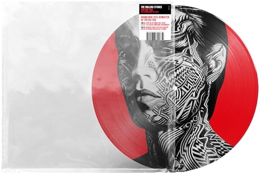 The Rolling Stones - Tattoo You 2021 Reissue, 40th Anniversary Edition, Limited Edition, Picture Disc, LP
