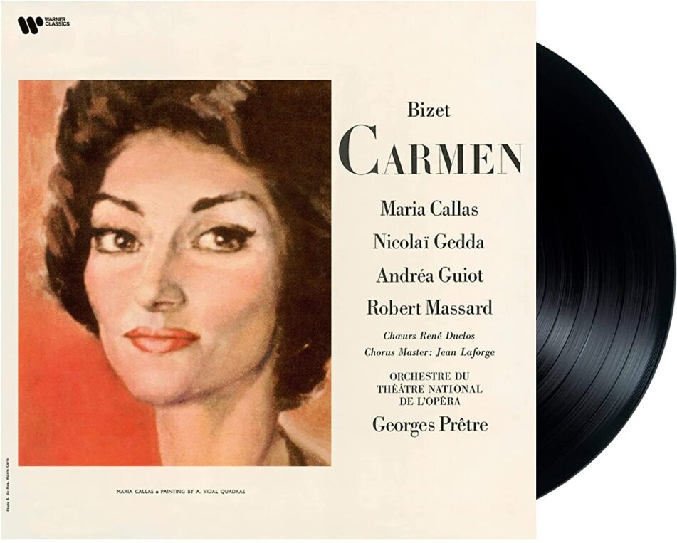 Nicolai Gedda, Andrea Guiot, Claude Duclos, Georges Bizet (1838-1875), … - Carmen 1964 3 LPs