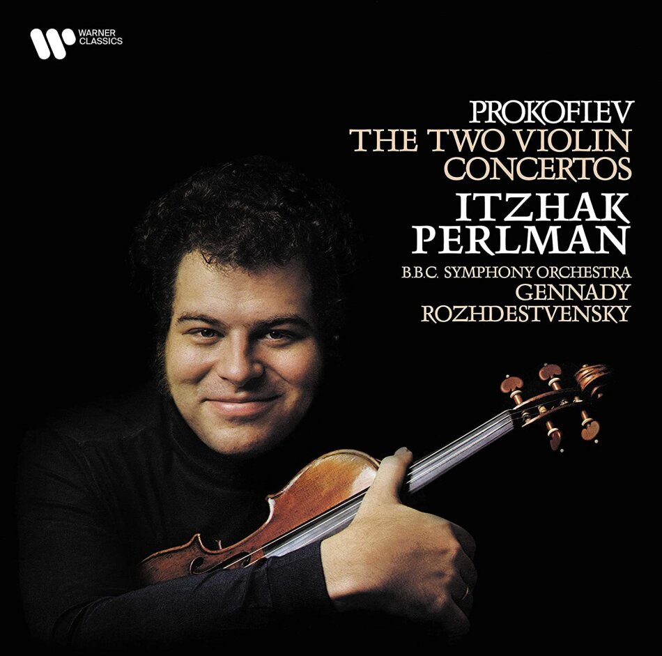 Serge Prokofieff (1891-1953), Gennady Rozhdestvensky, Itzhak Perlman & BBC Symphony Orchestra - Violin Concertos 1 & 2 LP