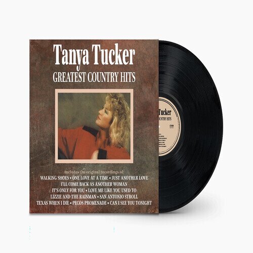 Tanya Tucker - Greatest Country Hits 2023 Reissue, Curb Records, LP