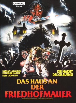 Das Haus an der Friedhofmauer (1981) (Cover A, Eurocult Collection, Limited Edition, Mediabook, Uncut, 4K Ultra HD + Blu-ray + CD)
