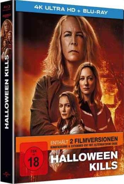 Halloween Kills (2021) Cover A (Original), Limited Edition, Mediabook, 4K Ultra HD + Blu-ray