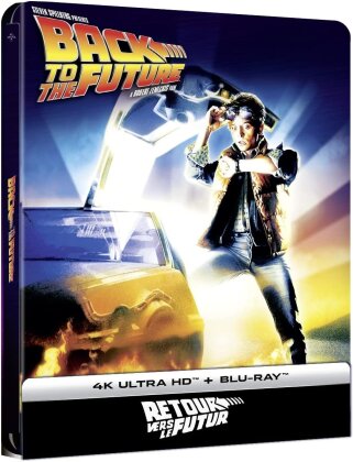 Back to the Future - Retour vers le futur (1985) (Limited Edition, Steelbook, 4K Ultra HD + Blu-ray)