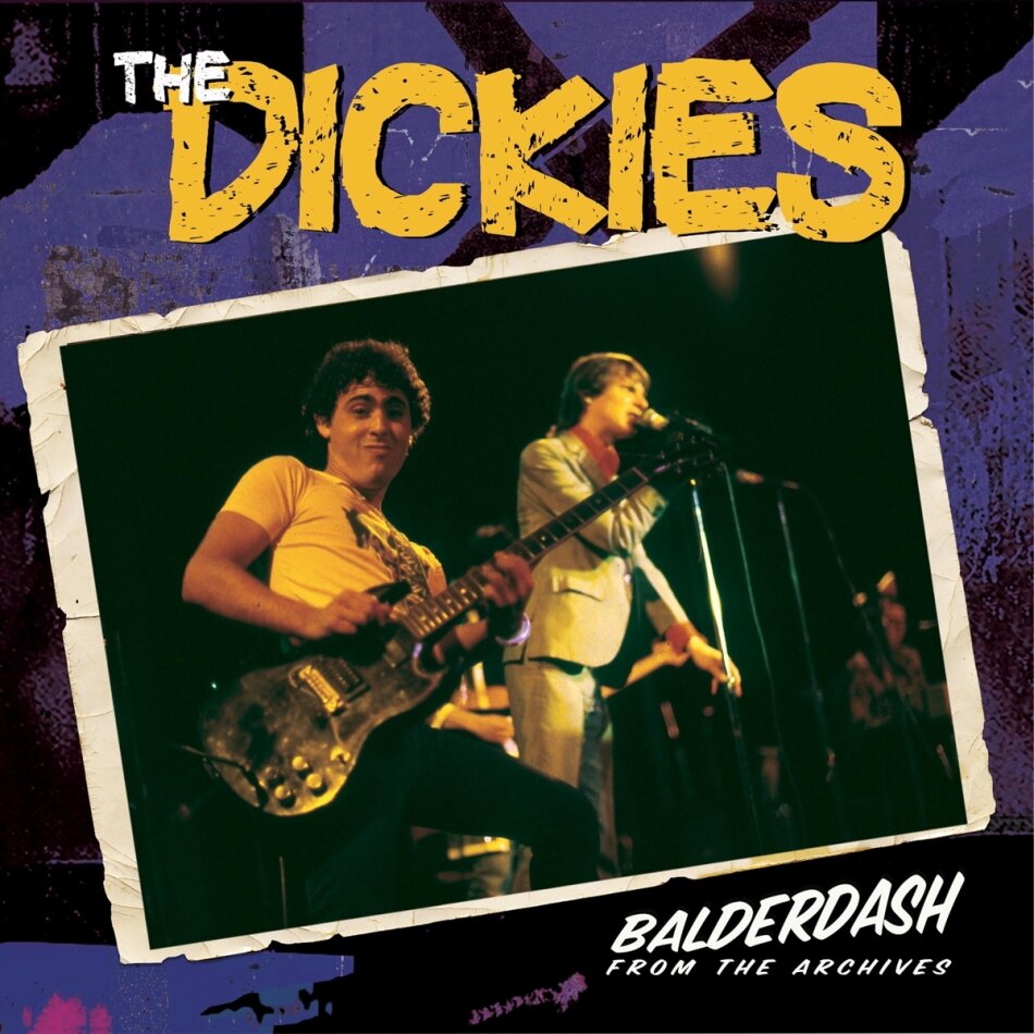 Dickies - Balderdash: From The Archive 2023 Reissue, Cleopatra, Yellow/Purple Splatter Vinyl, LP