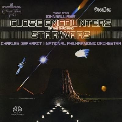 John Williams (*1932) (Komponist/Dirigent), Charles Gerhardt & National Philharmonic Orchestra - Star Wars / Close Encounters Of The Third Kind - Soundtrack - nicht Original Hybrid SACD