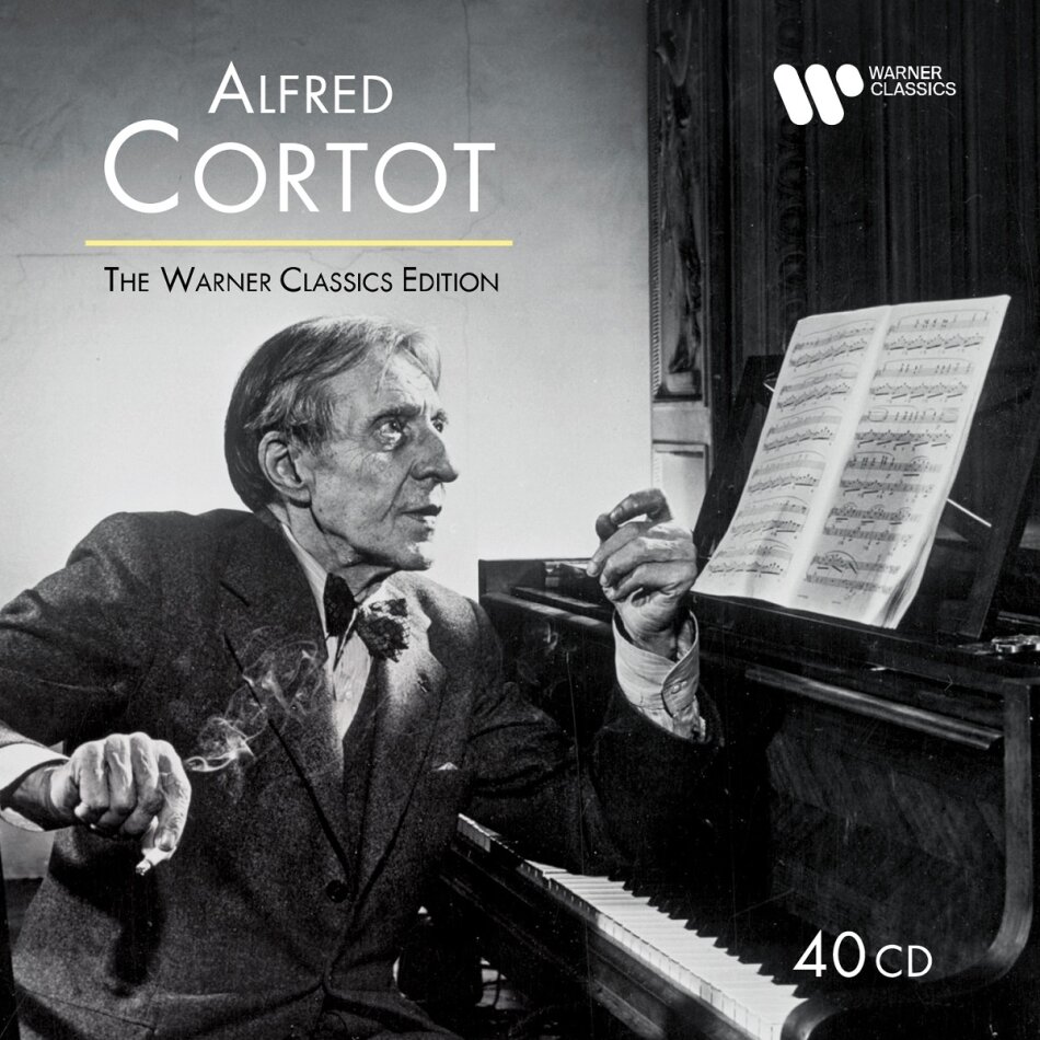 Alfred Cortot - Warner Classics Edition Boxset, 40 CDs