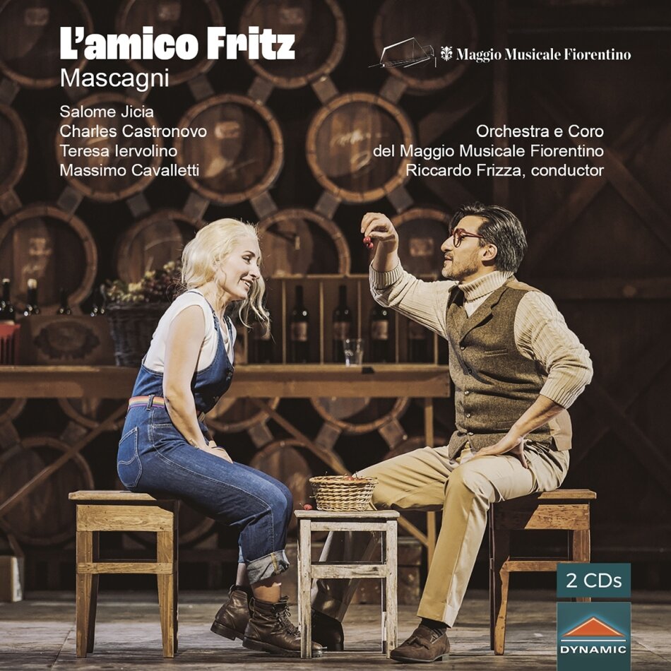 Saliome Jicia, Charles Castronovo, Pietro Mascagni (1863-1945), Riccardo Frizza & Coro e Orchestra del Maggio Musicale Fiorentino - L'amico Fritz 2 CD