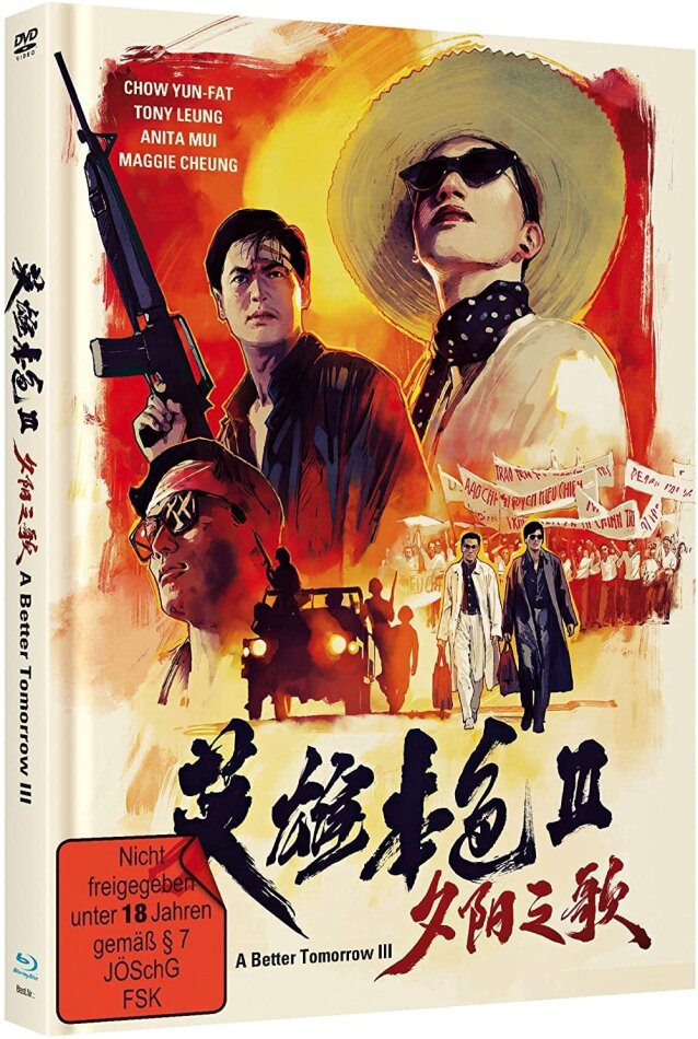 A Better Tomorrow 3 (1989) Cover A, Edizione Limitata, Mediabook, Blu-ray + DVD