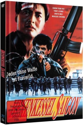 Hexenkessel Saigon (1989) (Cover B, Limited Edition, Mediabook, Blu-ray + DVD)
