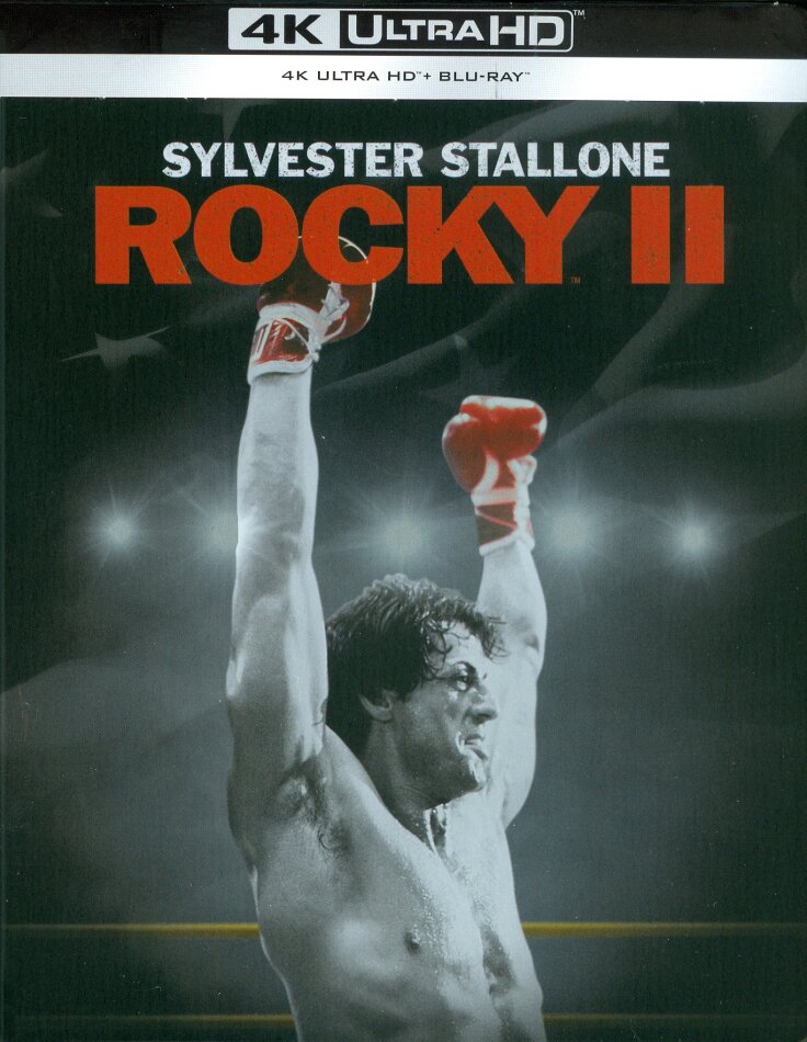 Rocky 2 (1979) Limited Edition, Steelbook, 4K Ultra HD + Blu-ray