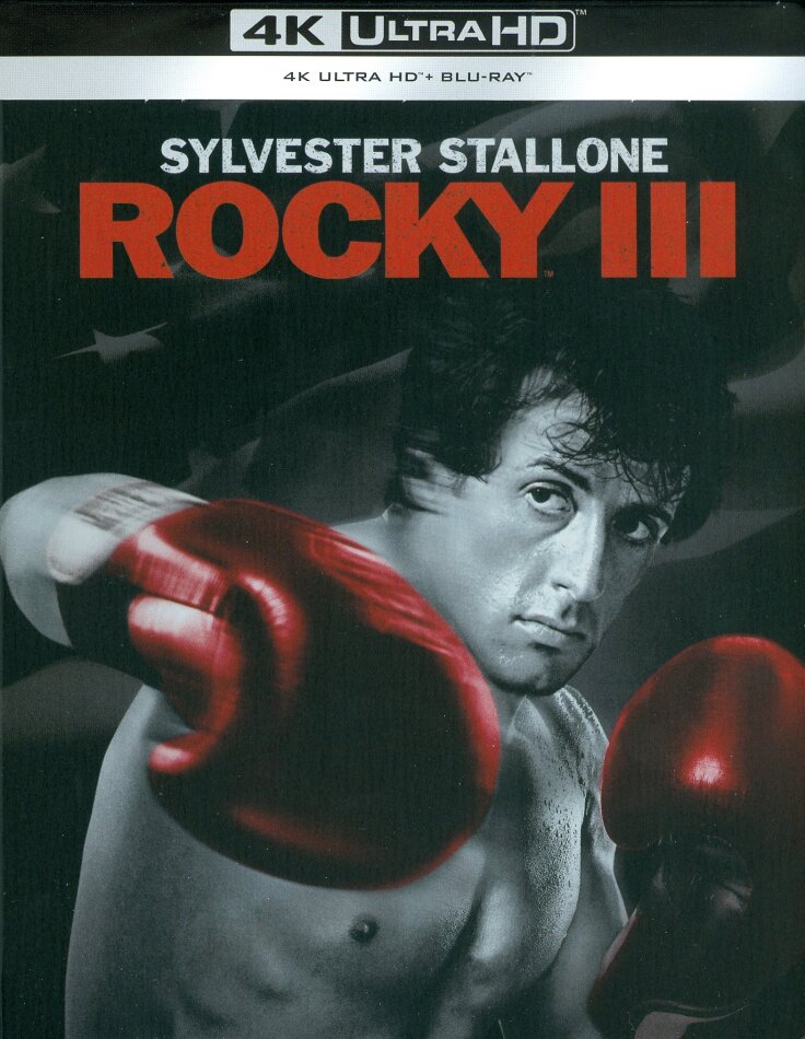 Rocky 3 (1982) Limited Edition, Steelbook, 4K Ultra HD + Blu-ray