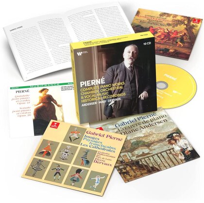 Diane Andersen, Pierre Dervaux, Jean Hubeau, Annie Challan, Lili Laskine, &hellip; - S&auml;mtliche Klavierwerke, Kammermusik, Orchesterwer (10 CDs)