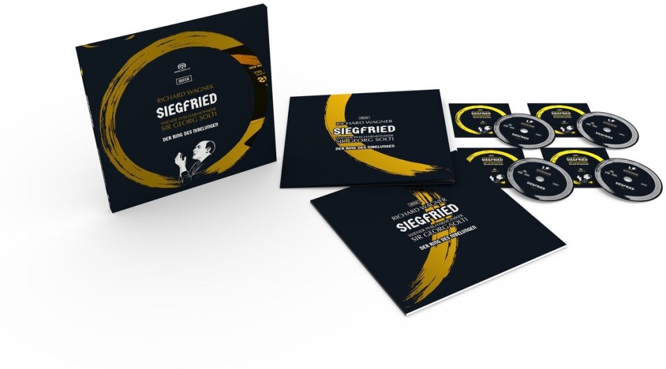 Wiener Philharmoniker, Richard Wagner (1813-1883) & Sir Georg Solti - Siegfried 4 Hybrid SACDs