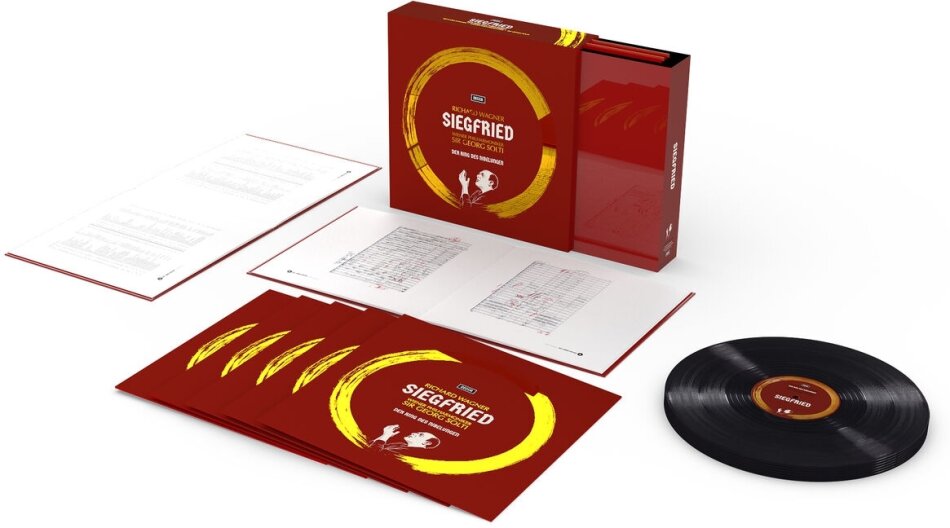 Wiener Philharmoniker, Richard Wagner (1813-1883) & Sir Georg Solti - Siegfried 5 LPs