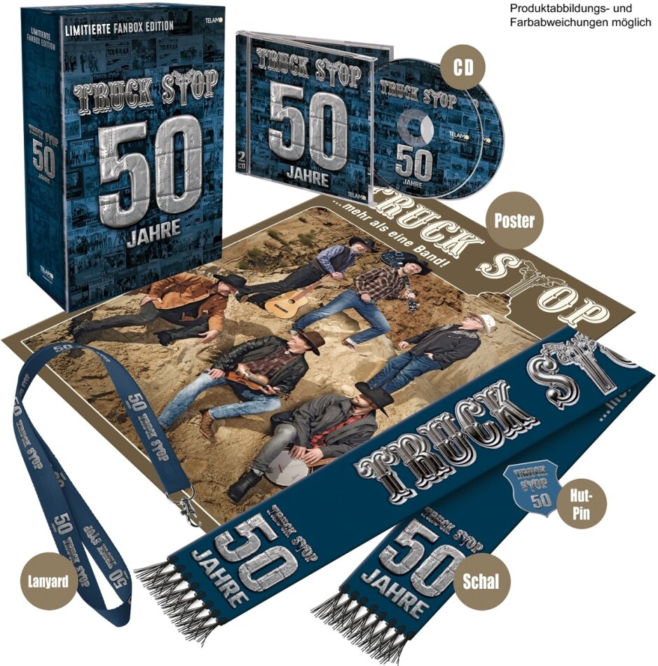 Truck Stop - 50 Jahre Limited Fan Box, 2 CD