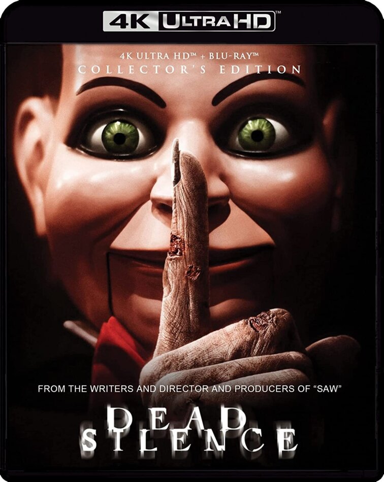 Dead Silence (2007) Collector's Edition, 4K Ultra HD + Blu-ray