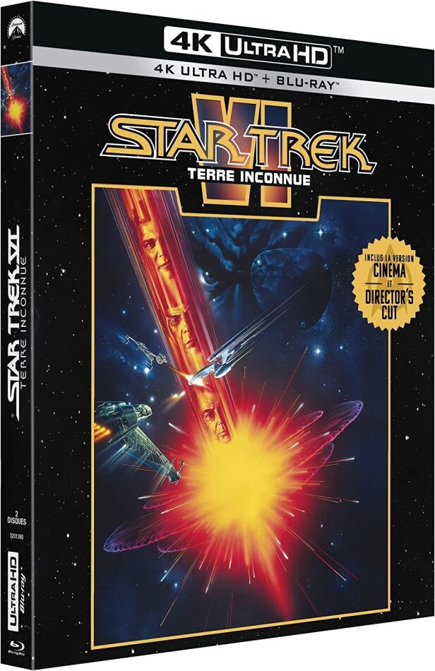 Star Trek 6 - Terre inconnue (1991) 4K Ultra HD + Blu-ray