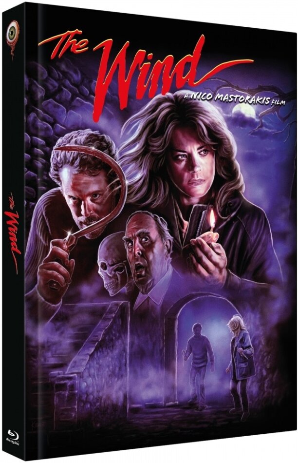 The Wind (1986) Cover B, Édition Limitée, Mediabook, Uncut, Blu-ray + DVD + CD
