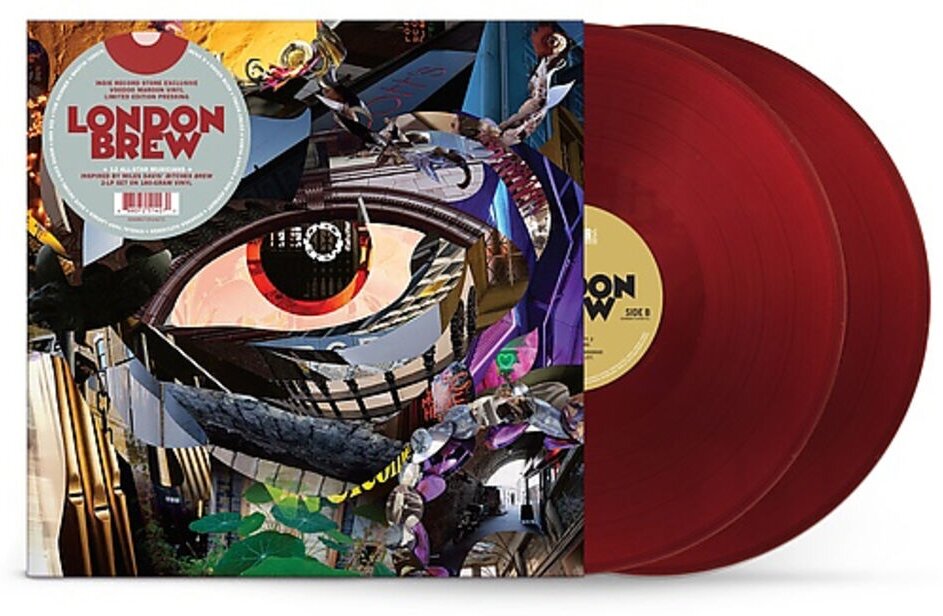 London Brew - --- Maroon Vinyl, 2 LPs