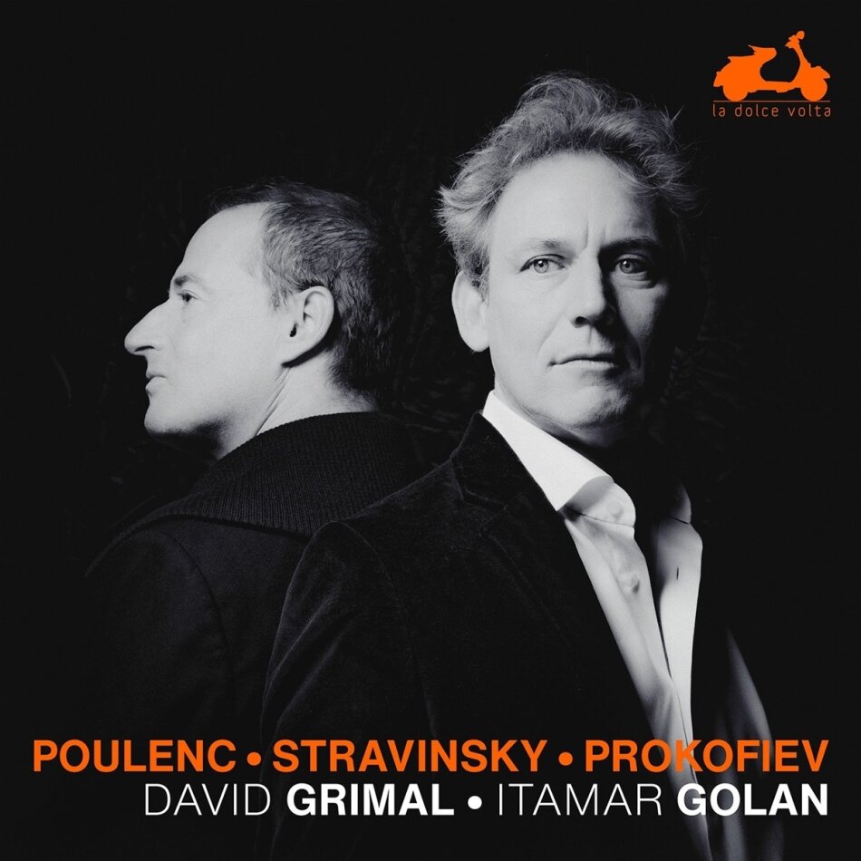 Francis Poulenc (1899-1963), Serge Prokofieff (1891-1953), Igor Strawinsky (1882-1971), David Grimal & Itamar Golan - Violin Sonatas/Divertimento